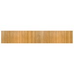 vidaXL Tapis rectangulaire naturel 70x400 cm bambou
