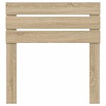 vidaXL Tête de lit Chêne Sonoma 75 cm Bois d'ingénierie