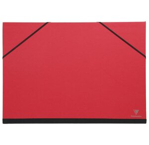 Carton à Dessin 28x38cm Rouge CLAIREFONTAINE