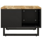 vidaXL Table basse 60x50x35 cm bois de manguier massif