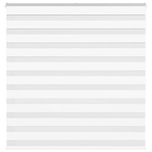 vidaXL Store zèbre blanc 140x150 cm largeur du tissu 135 9cm polyester