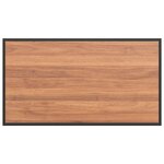 vidaXL Table de Jardin Marron 100 x 55 x 70 cm bois