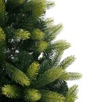 vidaXL Sapin de Noël artificiel à charnières avec support 240 cm