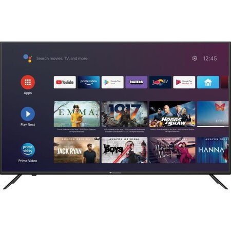 Continental edison android tv qled 43'' (108cm) 4k ultra hd - wifi - bluetooth netflix - ceqled43sa21b7