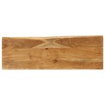 vidaXL Banc avec bord vivant 105 cm bois d'acacia massif