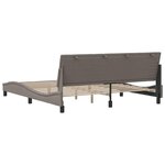 vidaXL Cadre de lit sans matelas Hanko taupe 180x200 cm tissu