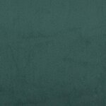 vidaXL Lit de repos vert foncé 80x200 cm velours