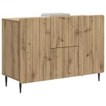 vidaXL Buffet Chêne artisanal 89 x 34 5 x 62 cm Bois d'ingénierie