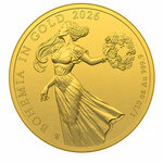Monnaie BOHEMIA 1/10 Oz Or 5$ Niue 2026 (PRÉCOMMANDE)