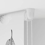 vidaXL Store enrouleur de douche 70x240 cm largeur du tissu 66 cm