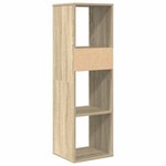 vidaXL Bibliothèque chêne sonoma 34x31x112 cm bois d'ingénierie