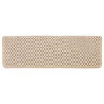 vidaXL Tapis d'escalier autocollants 30 Pièces 65x21x4 cm Berber