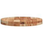 vidaXL Dessus de table rond Ø40x4 cm bois massif d'acacia