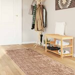 vidaXL Coureur de Tapis MARSA Jaune 80 x 450 cm Polyester et PVC