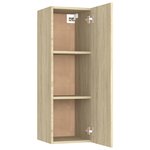 vidaXL Ensemble de meubles TV 8 Pièces Chêne sonoma Bois d'ingénierie