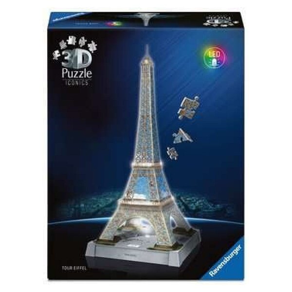 Puzzle 3D batiments Tour Eiffel illuminee - 216 pieces