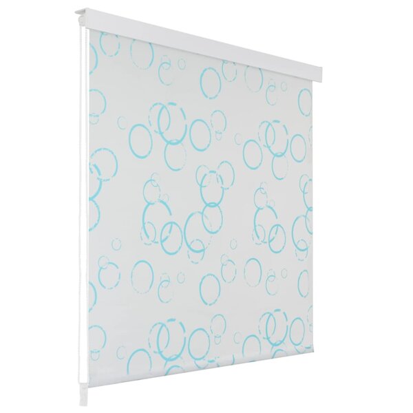 vidaXL Store roulant de douche 80x240 cm Bulle