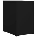 vidaXL Classeur Noir 46x62x72 5 cm Acier