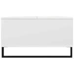 vidaXL Table basse blanc 104x60x35 cm bois d'ingénierie