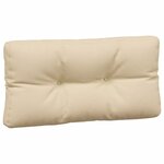 vidaXL Coussins de palette 5 Pièces beige tissu