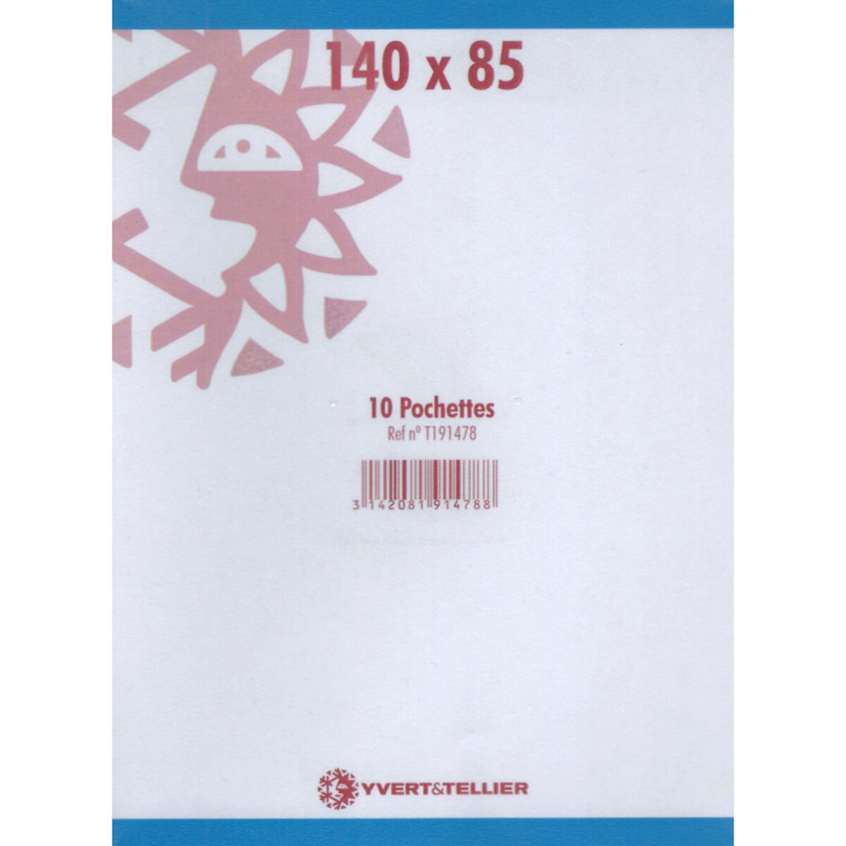 Pochettes transparentes 140 x 85 mm pour Crypto-Timbres (NFT). - La Poste