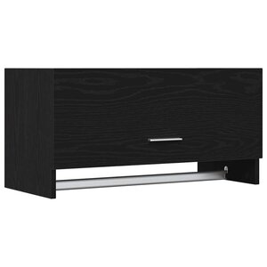 vidaXL Armoire Chêne noir 70 x 32 5 x 35 cm Bois d'ingénierie