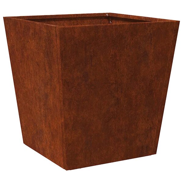 vidaXL Jardinière 40x40x40 cm acier résistant aux intempéries