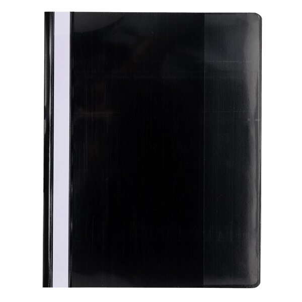 Chemise De Présentation À Lamelles Pvc Premium - A4 - Noir - X 10 - Exacompta