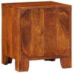 vidaXL Table de chevet 2 Pièces 40x35x45 cm bois d'acacia massif