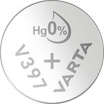 Pile oxyde argent 'Watch' V397 (SR59) SR726SW 1 55 Volt VARTA