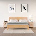 vidaXL Tables de chevet 2 Pièces 50x35x61 5 cm Bois de pin massif