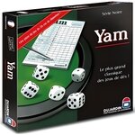 Yam 421 - série noire - 55318 - jeu de société grand classique - jeu de dés