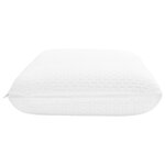 vidaXL Coussin de sommeil Uni Blanc 60 x 40 x 10 cm