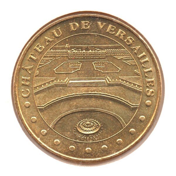 Mini médaille monnaie de paris 2007 - château de versailles - La Poste