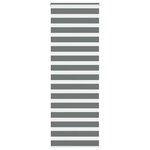 vidaXL Store zèbre gris foncé largeur du tissu 85 9 cm polyester