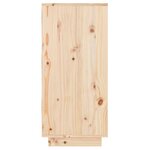 vidaXL Armoire console 60x34x75 cm Bois de pin solide