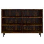 vidaXL Buffet Chêne fumé 103 5x35x70 cm Bois d'ingénierie
