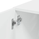 vidaXL Armoire murale blanc 40x42 5x40 cm bois d'ingénierie