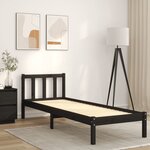 vidaXL Lattes de lit 70x200 cm bois de pin massif