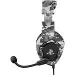 Casque-micro gaming - trust - forze - gris - ps4