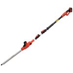 YATO Taille-haie avec batterie Li-Ion 2 0Ah 18V 420 mm