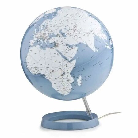 Globe terrestre lumineux Light & Colour Ø 30 cm - Pastel Bleu