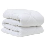 vidaXL Couettes & Duvets Blanc 140 x 200 cm Microfibre