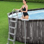 Bestway Ensemble de piscine ovale 7 32x3 66x1 22 m