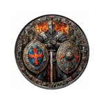 CRIMSON CRUSADER Knights of Honour American Eagle 1 Once Argent Monnaie 1 Dollars USA 2024