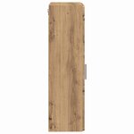 vidaXL Armoire murale de salle de bain TULUM Chêne artisanal