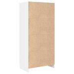 vidaXL Garde-robe Blanc 82 5x51 5x180 cm Aggloméré