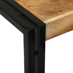 vidaXL Tables Gigognes 3 Pièces Bois Massif Acacia
