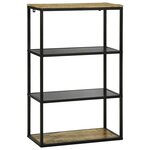 vidaXL Bibliothèque Marron 70 x 35 x 110 cm Bois de manguier massif