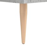 vidaXL Bibliothèque gris béton 69 5x32 5x90 cm bois d'ingénierie